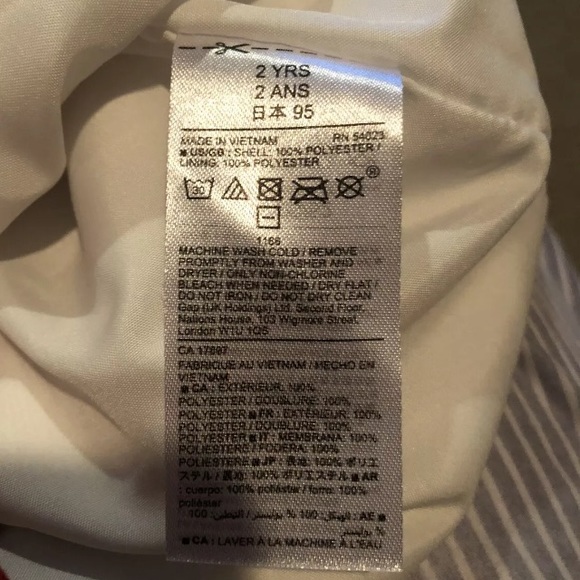 Baby Gap 2 Piece Dress With Vest Size 2T - Picture 8 of 8